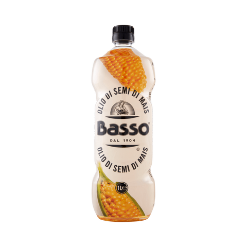 Basso Olio di Semi di Mais 1 L, olio dal gusto neutro