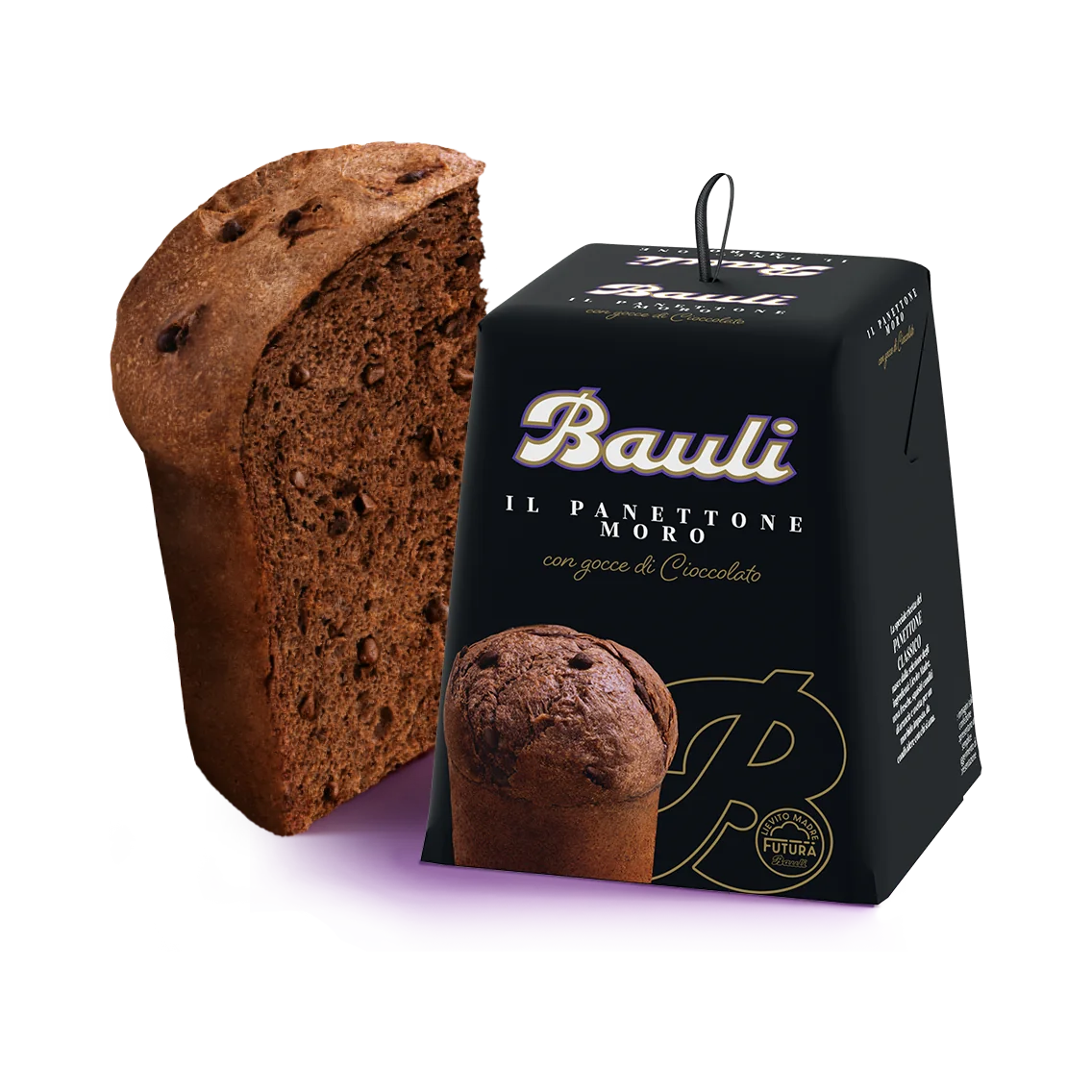 Bauli Mini Panettone Moro con gocce di cioccolato 90 g