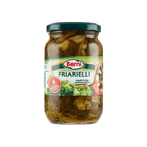 Berni Friarielli alla Napoletana 340 g, broccoletti in olio extravergine di oliva