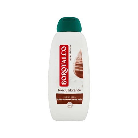 Borotalco Bagnodoccia Riequilibrante 450 ml, doccia crema delicata con profumo talcato