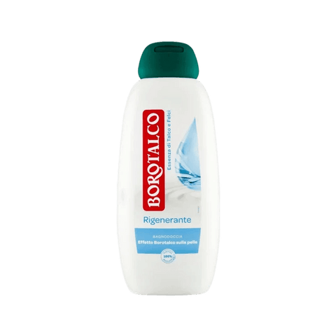 Borotalco Bagnodoccia Rigenerante 450 ml, doccia crema energizzante con profumo talcato