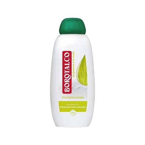 Borotalco Bagnodoccia Rivitalizzante 450 ml, doccia crema tonificante con profumo talcato