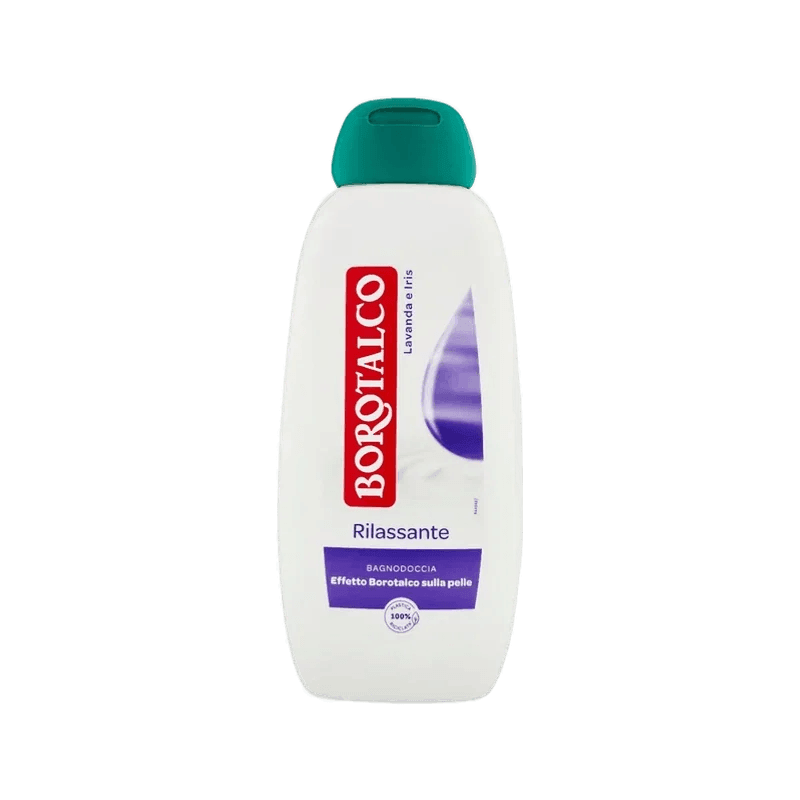 Borotalco Douchegel Ontspannend Lavendel en Iris 450 ml, douchegel met lavendelgeur