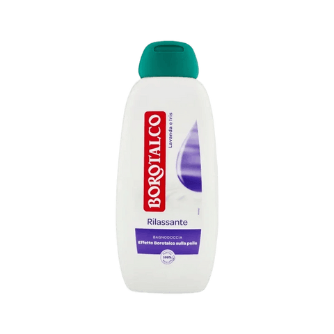 Borotalco Bagnodoccia Rilassante Lavanda e Iris 450 ml, doccia crema profumo lavanda