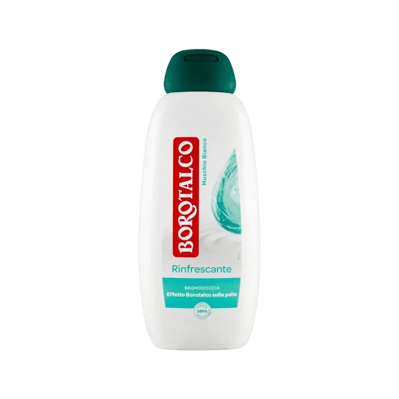 Borotalco Douchegel Verfrissend Witte Muskus 450 ml, frisse douchegel met witte muskus