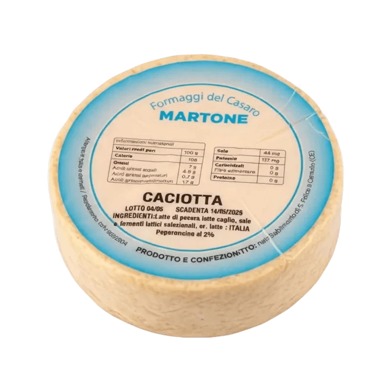 Caciotta di Pecora stagionata 500gr – Formaggi del Casaro Martone - Kazen - Spesa da Antonio