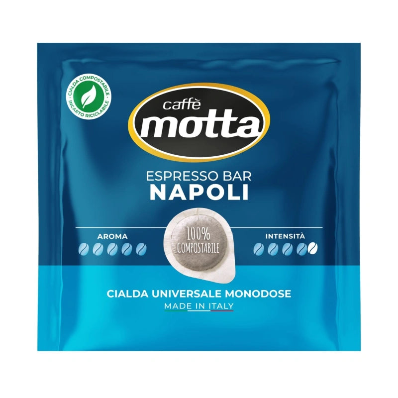 Caffè Motta – Cialde Espresso Napoli – 100 pezzi - Caffè - Motta