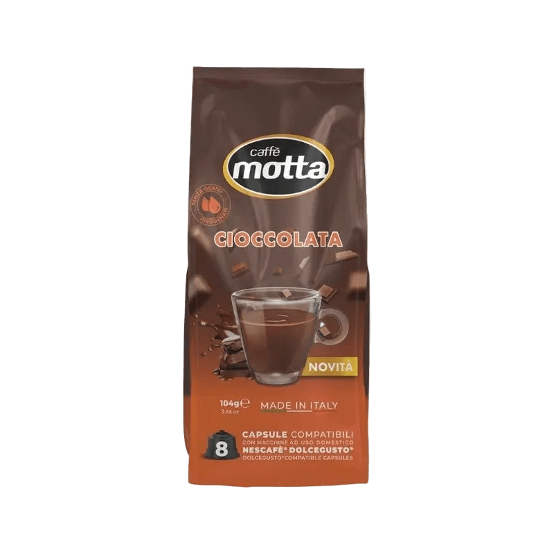 Caffè Motta Cioccolata – Capsule Compatibili Dolce Gusto (8 Capsule) - Motta