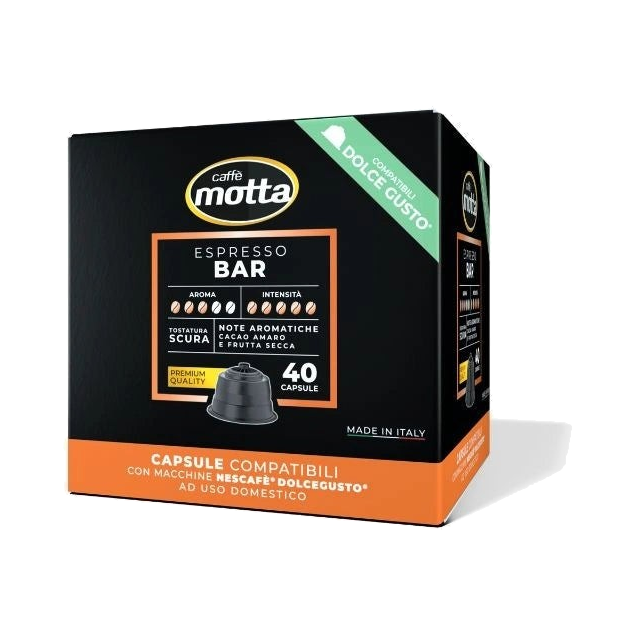 Caffè Motta – Espresso Bar Dolce Gusto® compatibile | 40 Capsule - Koffie - Motta