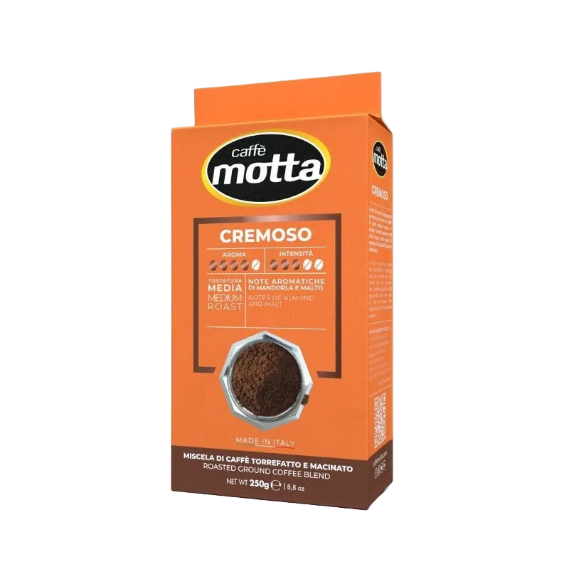 Caffè Motta Cremoso Macinato 250 gr - Caffè - Motta