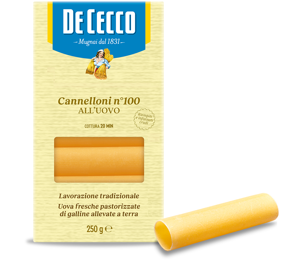 De Cecco Cannelloni all'Uovo 250 gr - Pasta - De Cecco