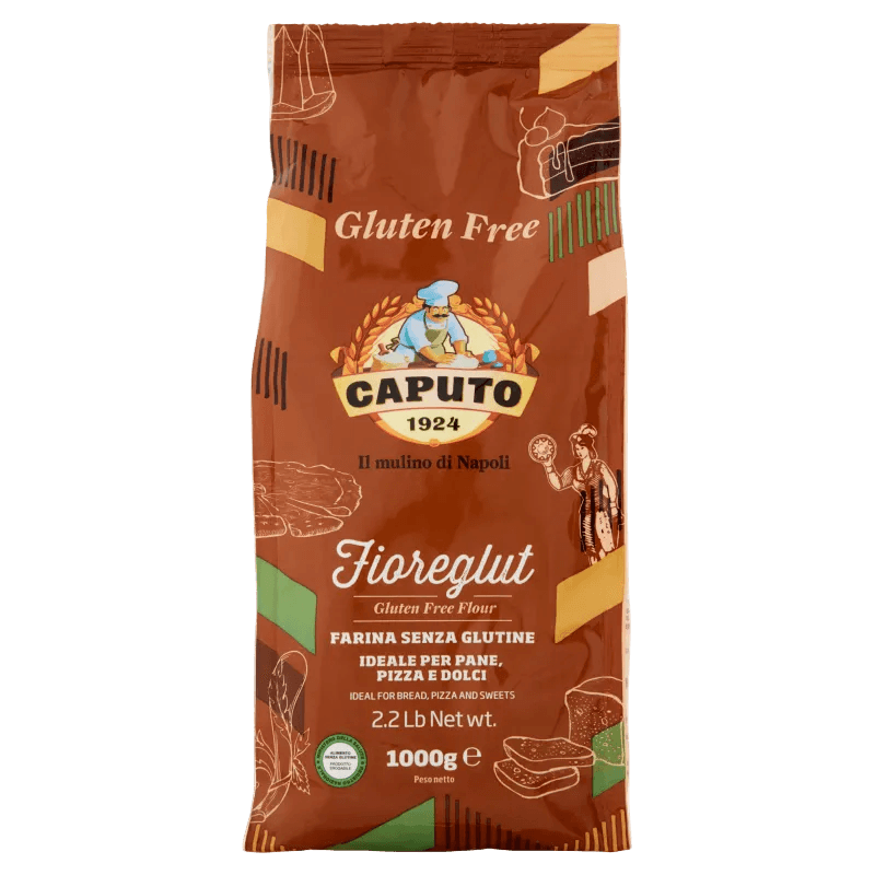 Caputo Farina Fioreglut Senza Glutine - 1 kg - Farine e Griesmeel - Caputo