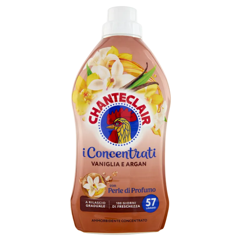 Chanteclair Ammorbidente Concentrato Vaniglia e Argan 57 Lav - 1140 ml - Spesa da Antonio