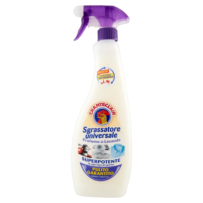 Chanteclair Universele Ontvetter Lavendel 600 ml, paarse fles met verstuiver