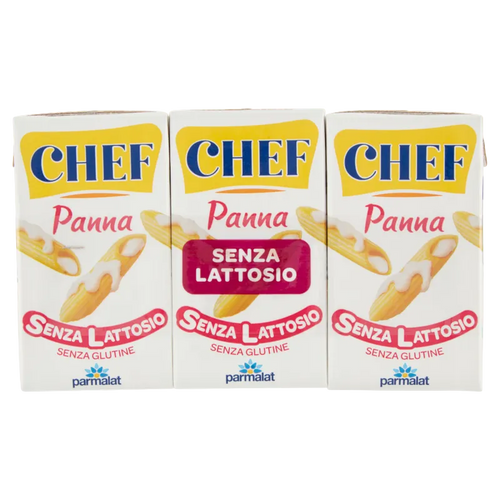 Parmalat Panna Chef Senza Lattosio 3x125 gr - Room e besciamella - Parmalat