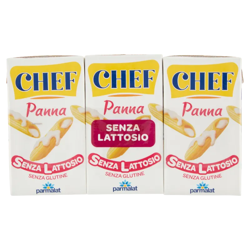 Parmalat Panna Chef Senza Lattosio 3x125 gr