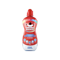 Omino Bianco Additivo Smacchiante Gel 900 ml, flacone bianco con etichetta rossa