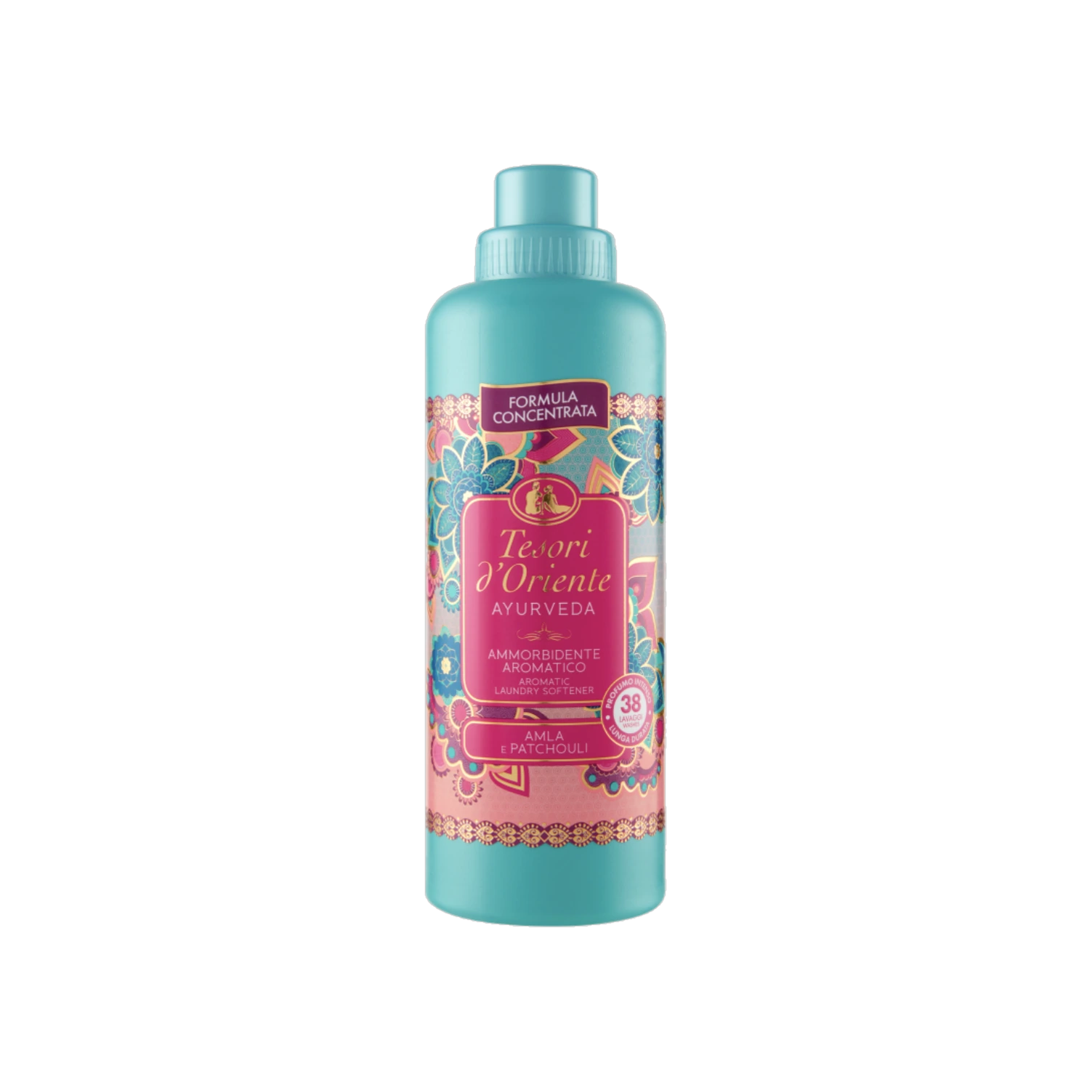 Tesori d'Oriente Wasverzachter Ayurveda 760 ml, turquoise flacon