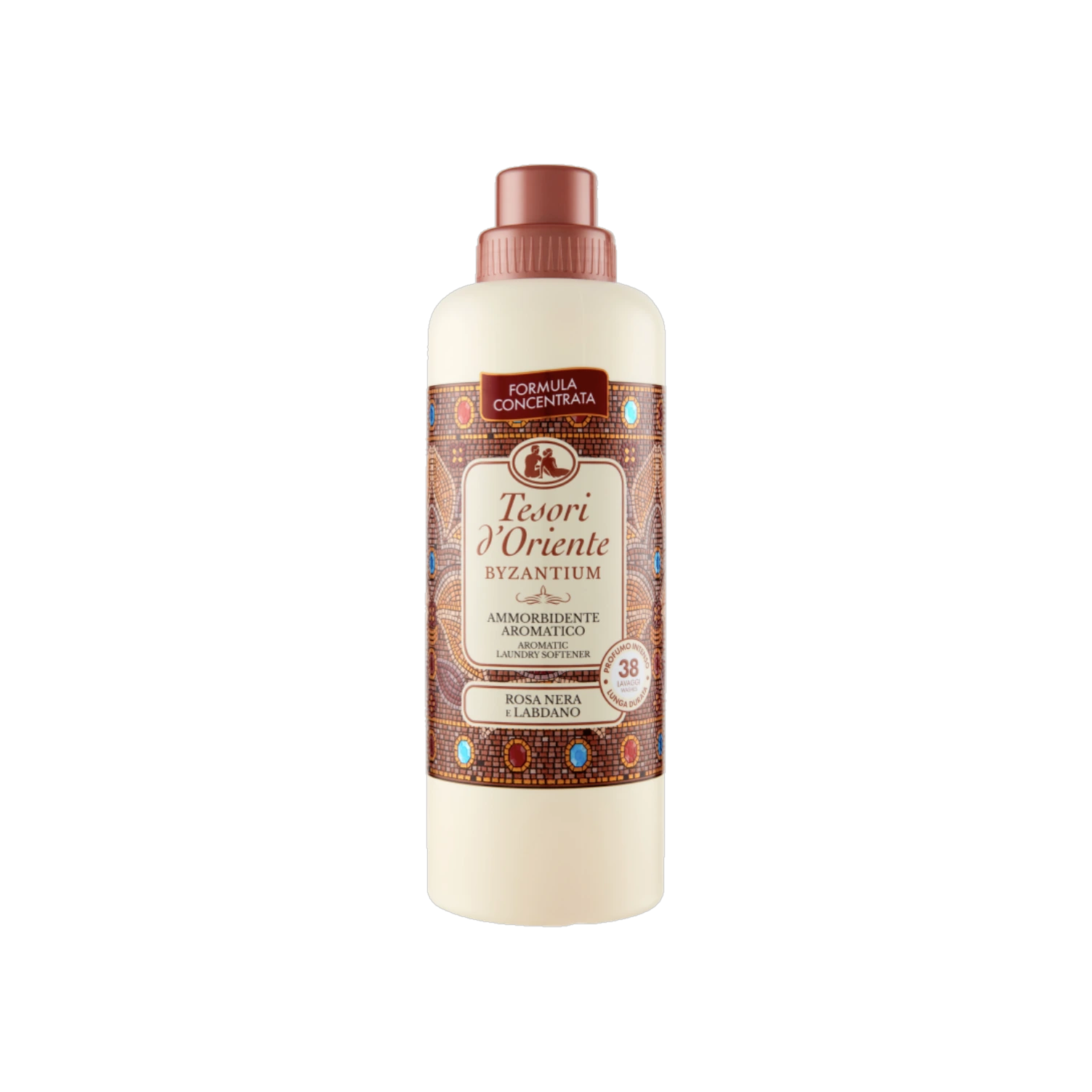 Tesori d'Oriente wasverzachter Byzantium 760 ml, witte flacon met goudkleurig etiket