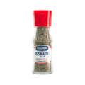 Italpepe Rosmarino in Foglie 18 g, vasetto di vetro con foglie aghiformi e tappo rosso