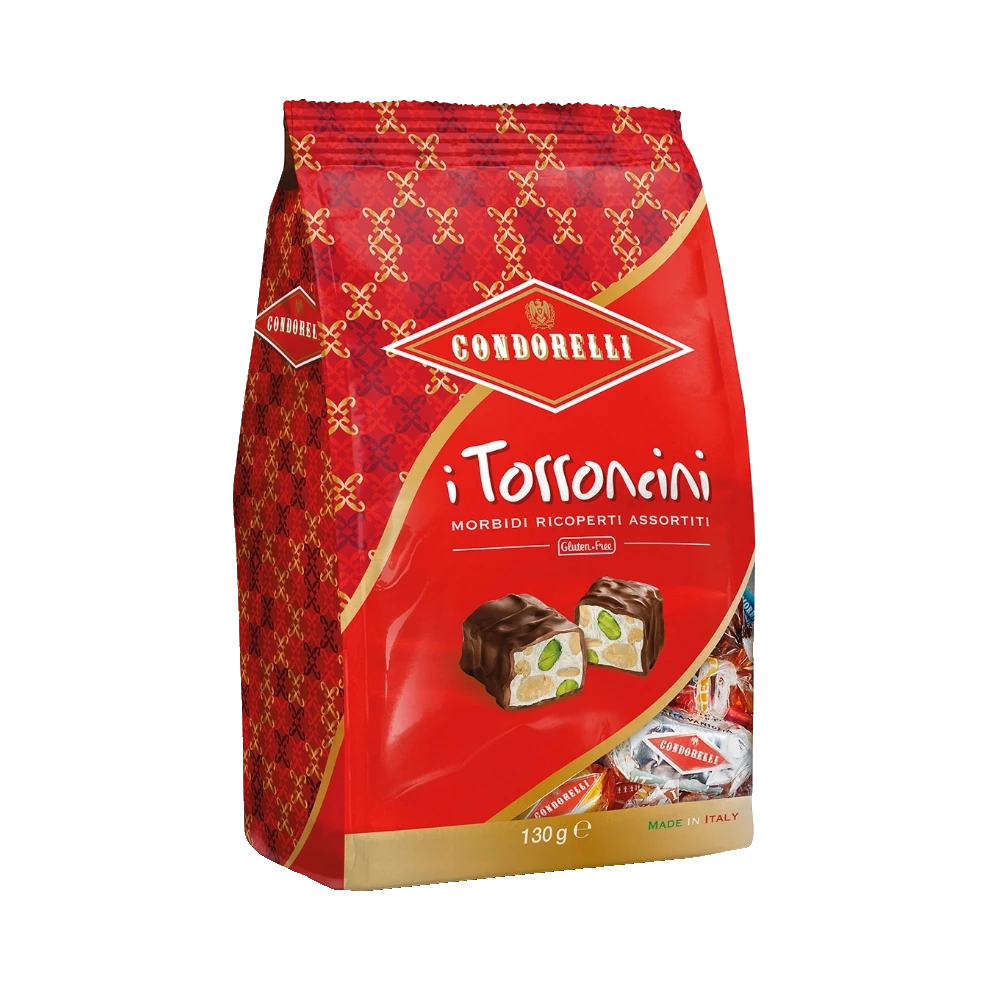 Condorelli Torroncini Morbidi Ricoperti Assortiti sacchetto 130 g