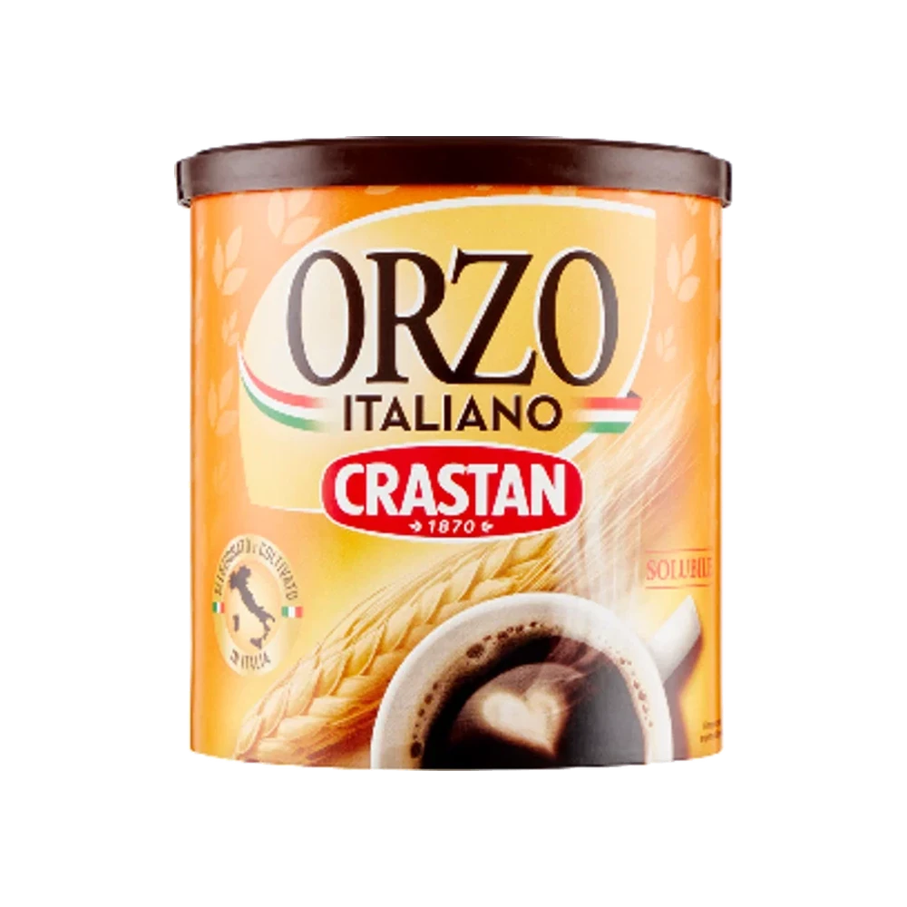 Crastan Orzo Italiano Solubile 120 g, blik oplosbare gerstekoffie
