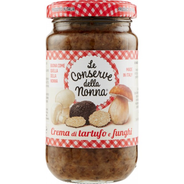 Le conserve della Nonna - Crema di tartufo e funghi 190 gr - Pesti e Sughi pronti - Spesa da Antonio