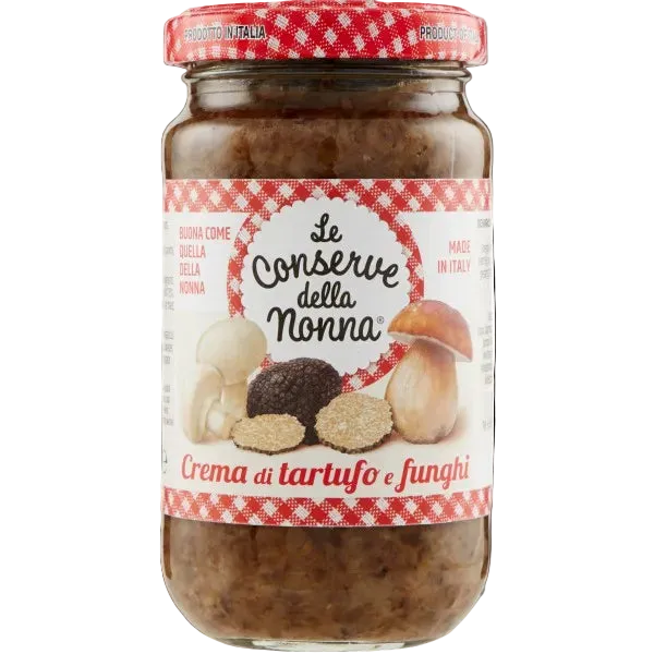 Le conserve della Nonna - Crema di tartufo e funghi 190 gr - Pesti e Sughi pronti - Spesa da Antonio