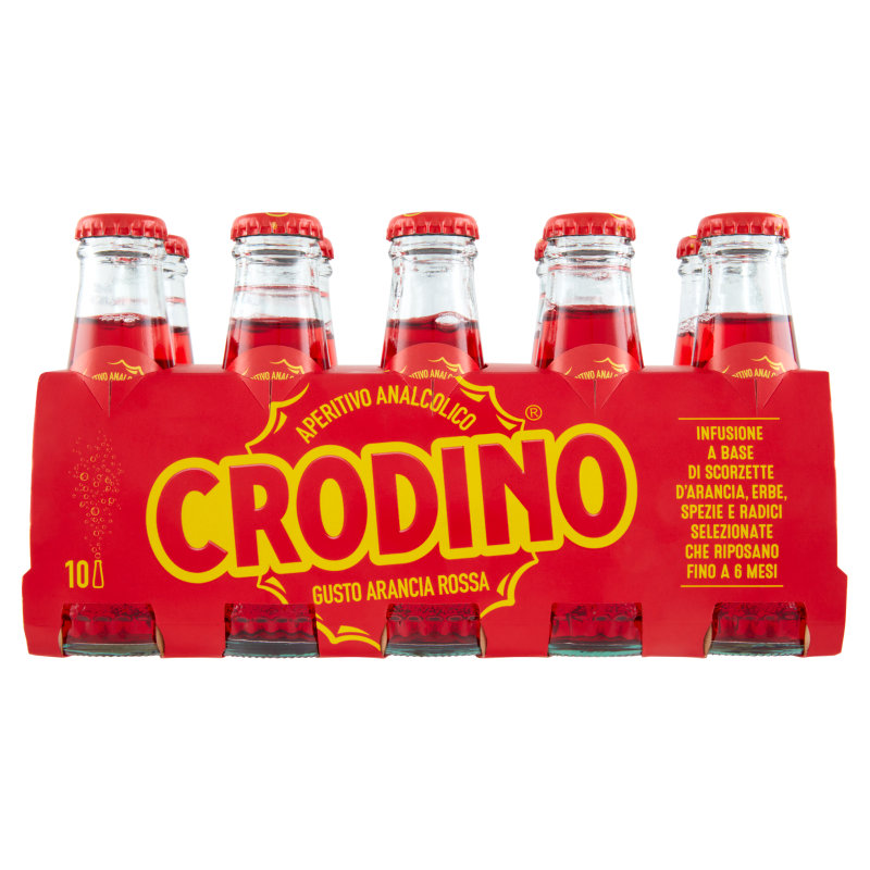 Crodino Arancia Rossa 10 x 100 ml