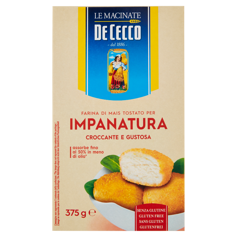 De Cecco Impanatura di Mais 375 gr - Farine e Semola - De Cecco