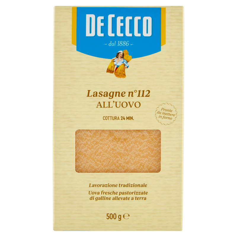 De Cecco Lasagne all' Uovo 500 gr - Spesa da Antonio
