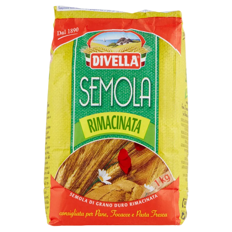 Divella Semola Rimacinata di Grano Duro 1 kg