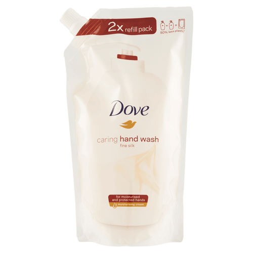 Dove Sapone Liquido Mani Silk Ricarica - 500 ml - Bagnoschiuma e Shampoo - Dove