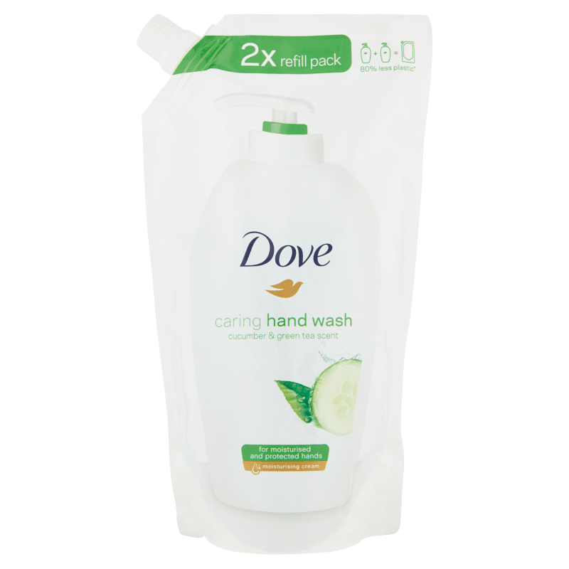 Dove Sapone Liquido Mani Go Fresh Ricarica - 500 ml - Bagnoschiuma e Shampoo - Dove
