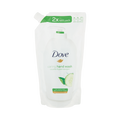 Dove Vloeibare Handzeep Go Fresh Navulling 500 ml, navulzak met komkommer en groene thee