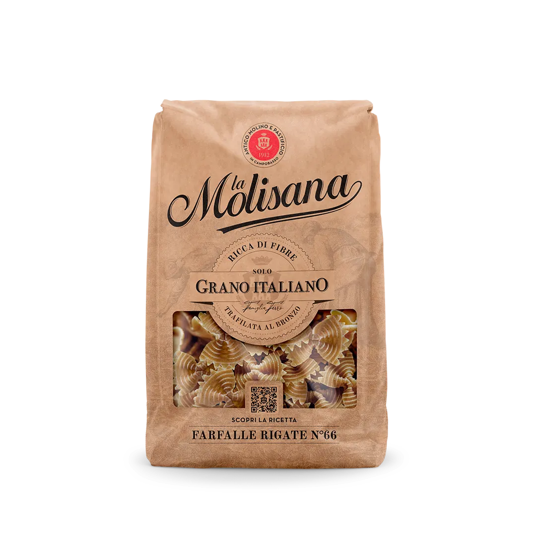 La Molisana Farfalle Rigate Integrali 500 gr - Spesa da Antonio