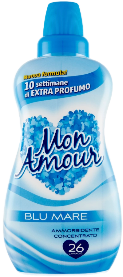 Felce Azzurra Mon Amour Ammorbidente Blu 650ml - Cura della casa - Felce Azzurra
