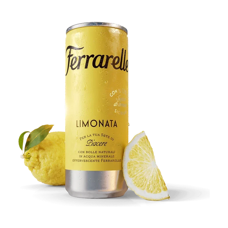 Ferrarelle Limonata Lattina - 330 ml - Dranken - Ferrarelle