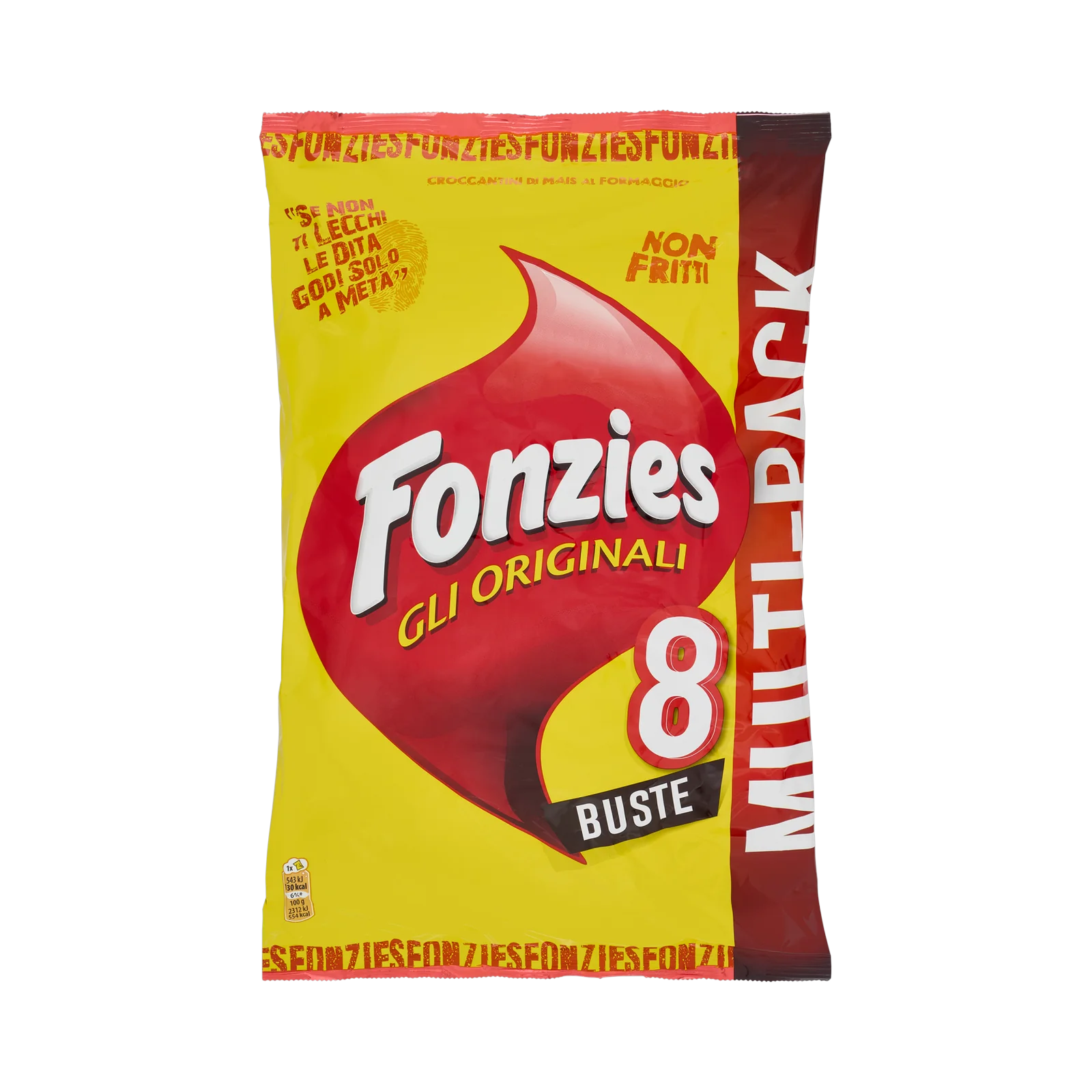 Fonzies Gli Originali Multipack 8 Zakjes 188 g