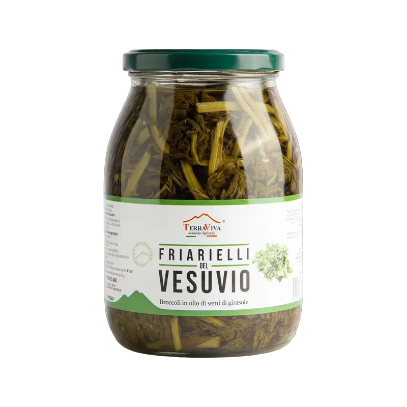 TerraViva Friarielli del Vesuvio in Olio di Semi di Girasole 1 kg