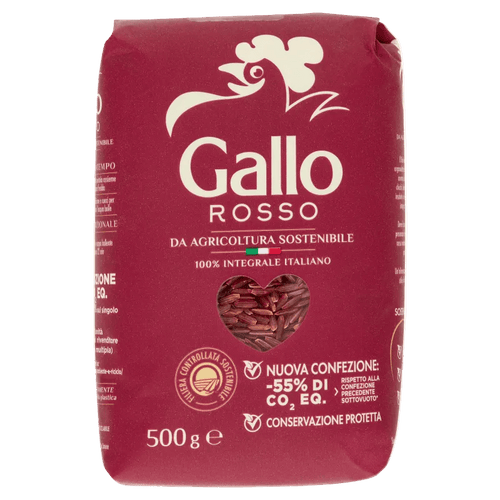 Riso Gallo Rosso Integrale 500 gr - Gallo