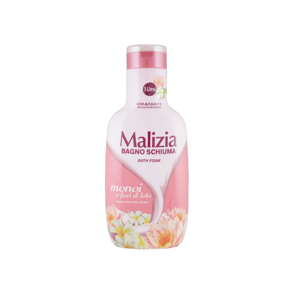 Malizia Bagnoschiuma Monoi e Fiori di Loto 1 L