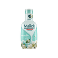 Malizia badschuim Muschio Bianco 1 L, turquoise fles met witte bloemen op het etiket