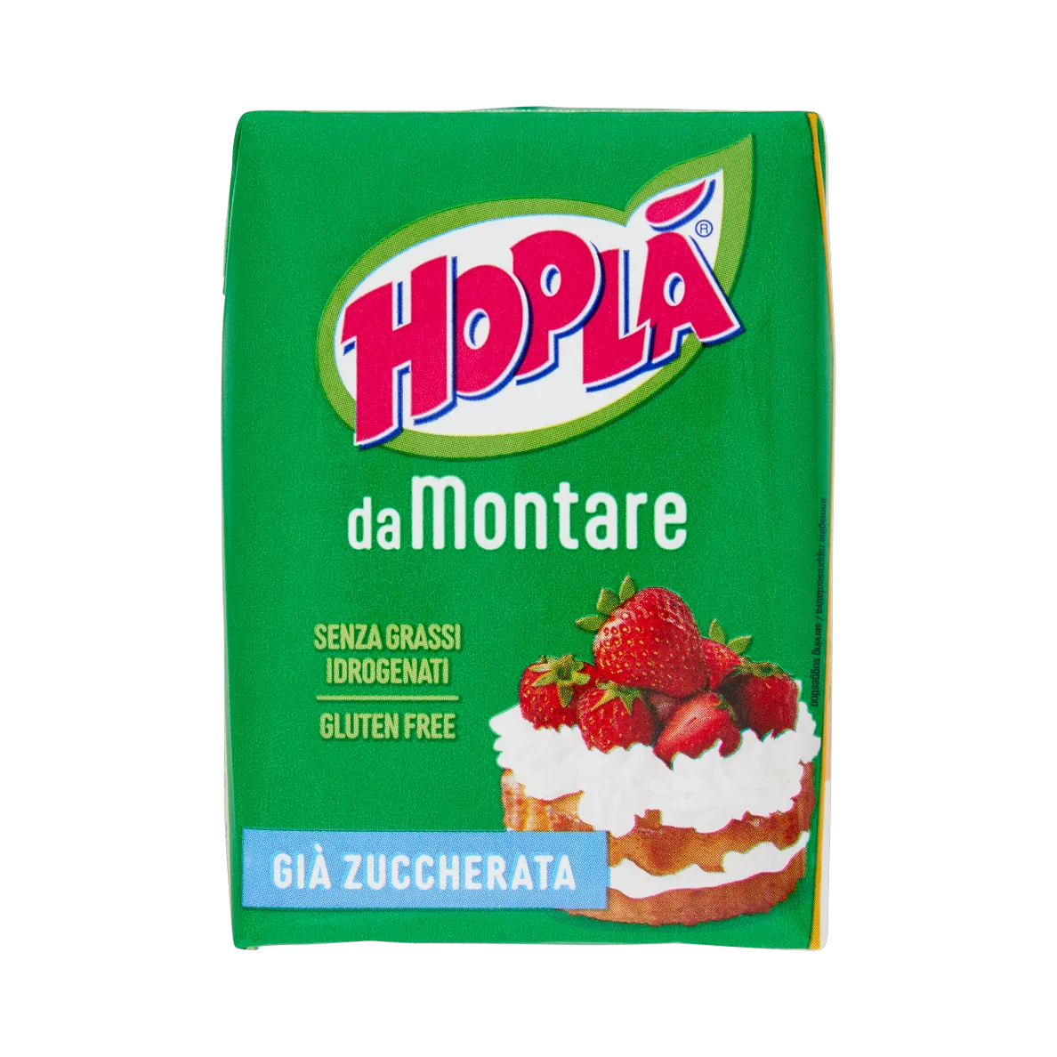 Hoplà Panna Vegetale da Montare Già Zuccherata 200 ml