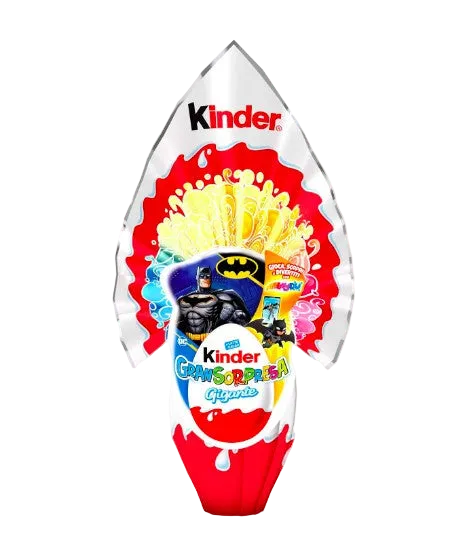 Uovo Kinder Gran Sorpresa Batman 150 gr -  - Kinder