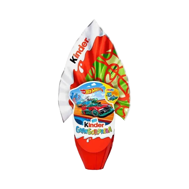 Uovo Kinder Gran Sorpresa Hot Wheels 150 gr -  - Kinder
