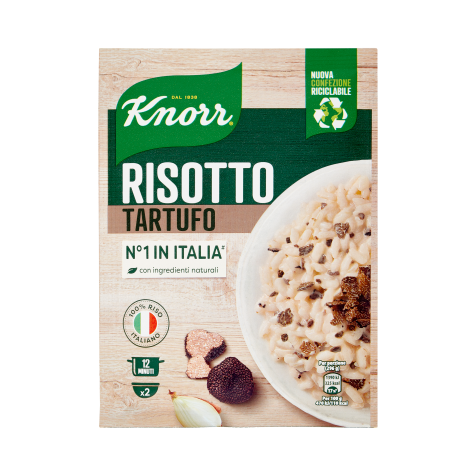 Knorr Risotto al Tartufo 175gr - Rijsttti pronti - Knorr