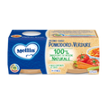 Mellin Eerste Pastasaus Tomaat en Groenten Vanaf 8 Maanden 2 x 80 g
