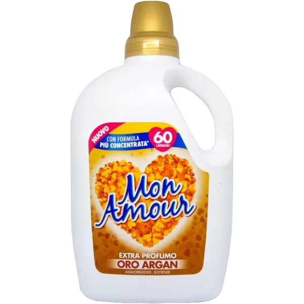 Felce Azzurra Mon Amour Ammorbidente Argan e Oro 60 Lavaggi