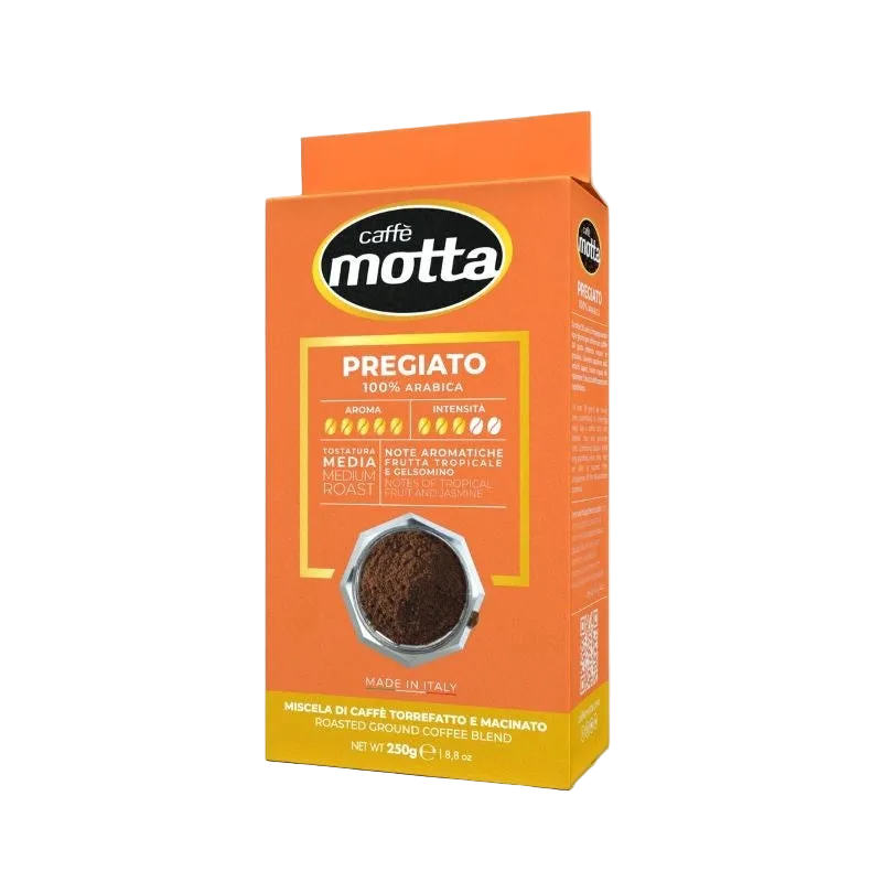 Caffè Motta Il Pregiato – Caffè Macinato 100% Arabica Italiano 250 gr - Caffè - Motta